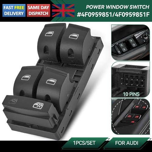 Driver side master window - side,